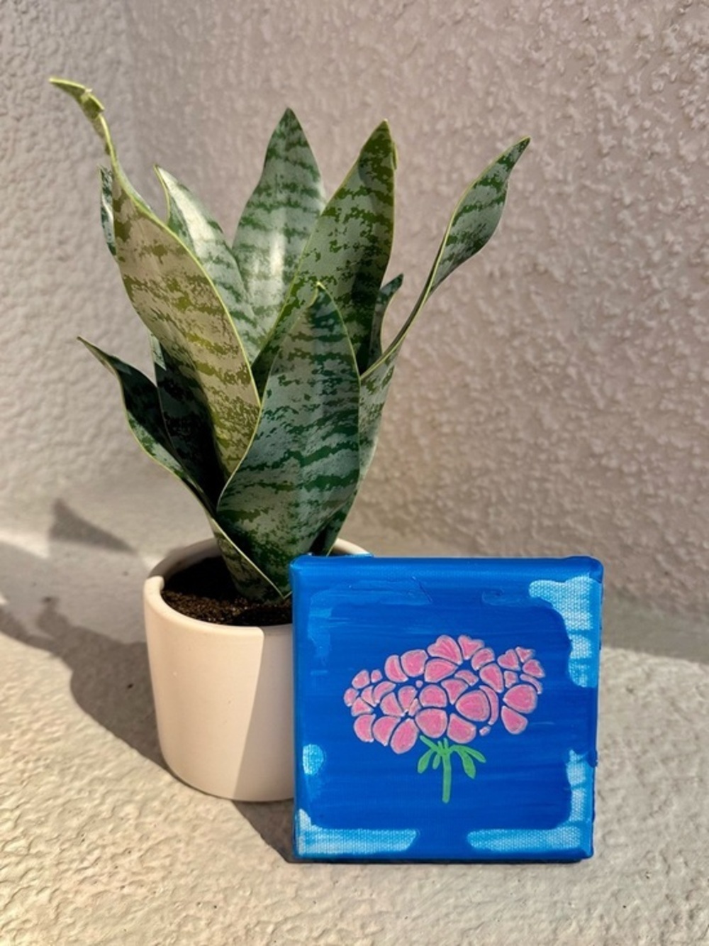 Hand Crafted Floral Painting